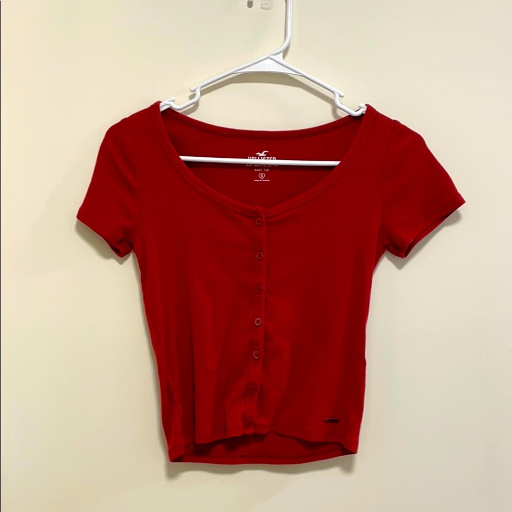 Hollister Button Front Top
